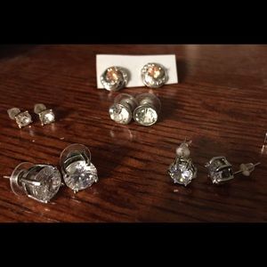 Stud Earrings- set of 9 pair